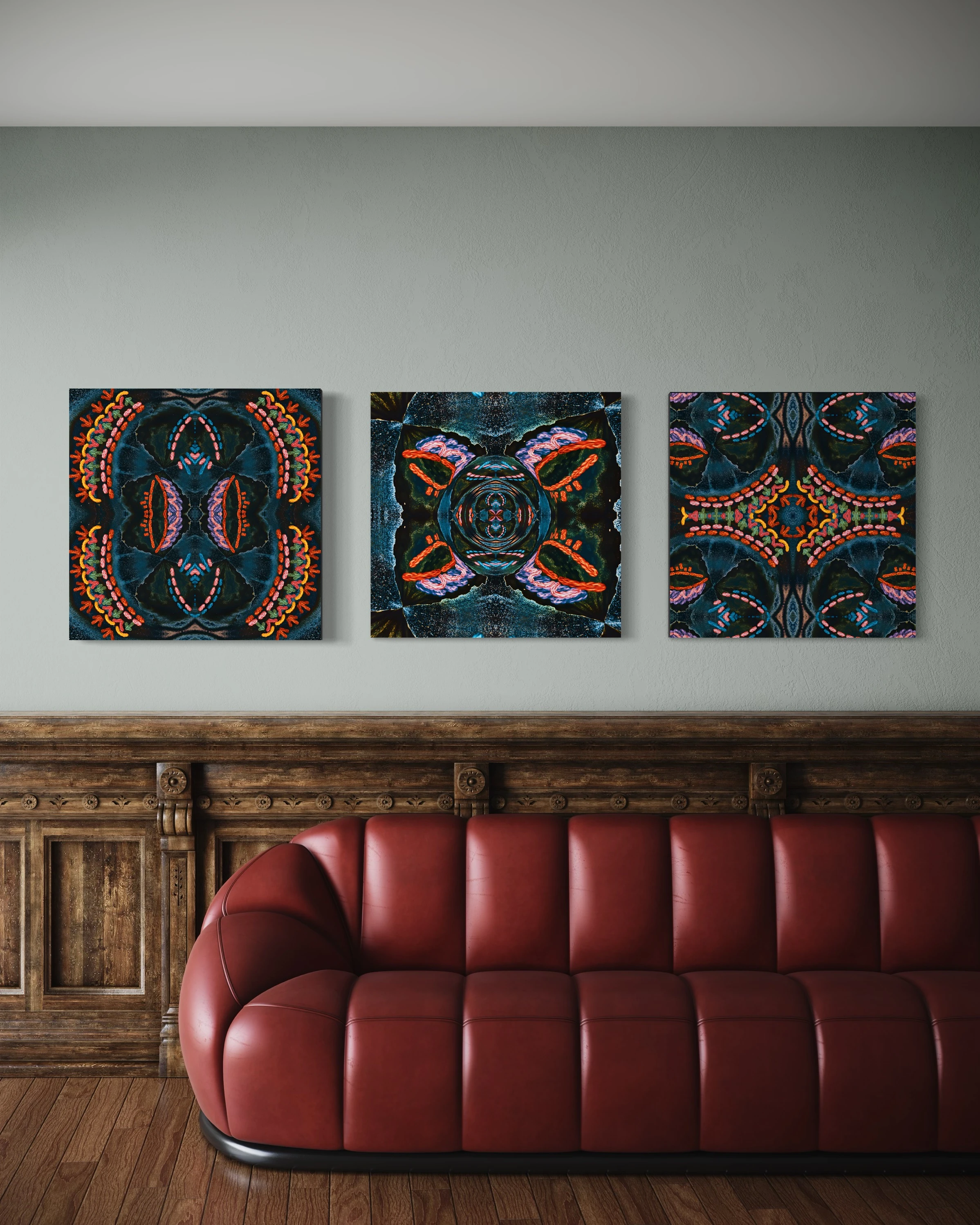 Eyes Wide Shut 3'lü Set Tablo