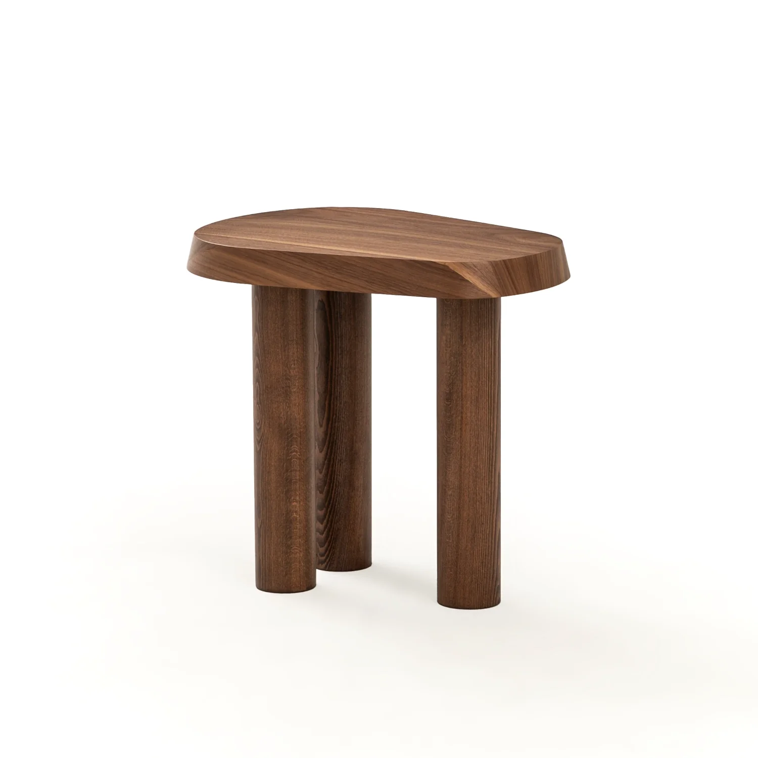 Atlas Amorf Yan Sehpa - Ceviz