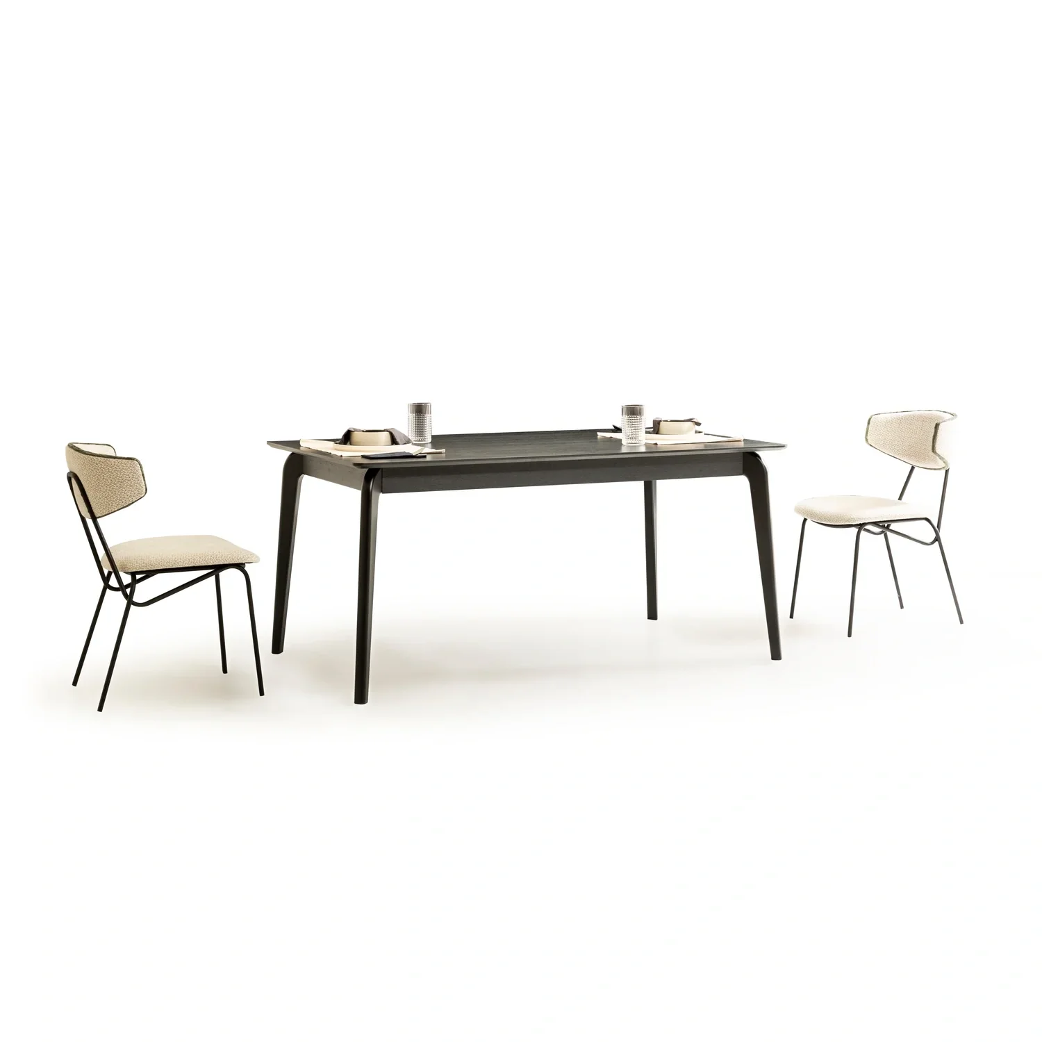 Morienn Dikdörtgen Yemek Masası