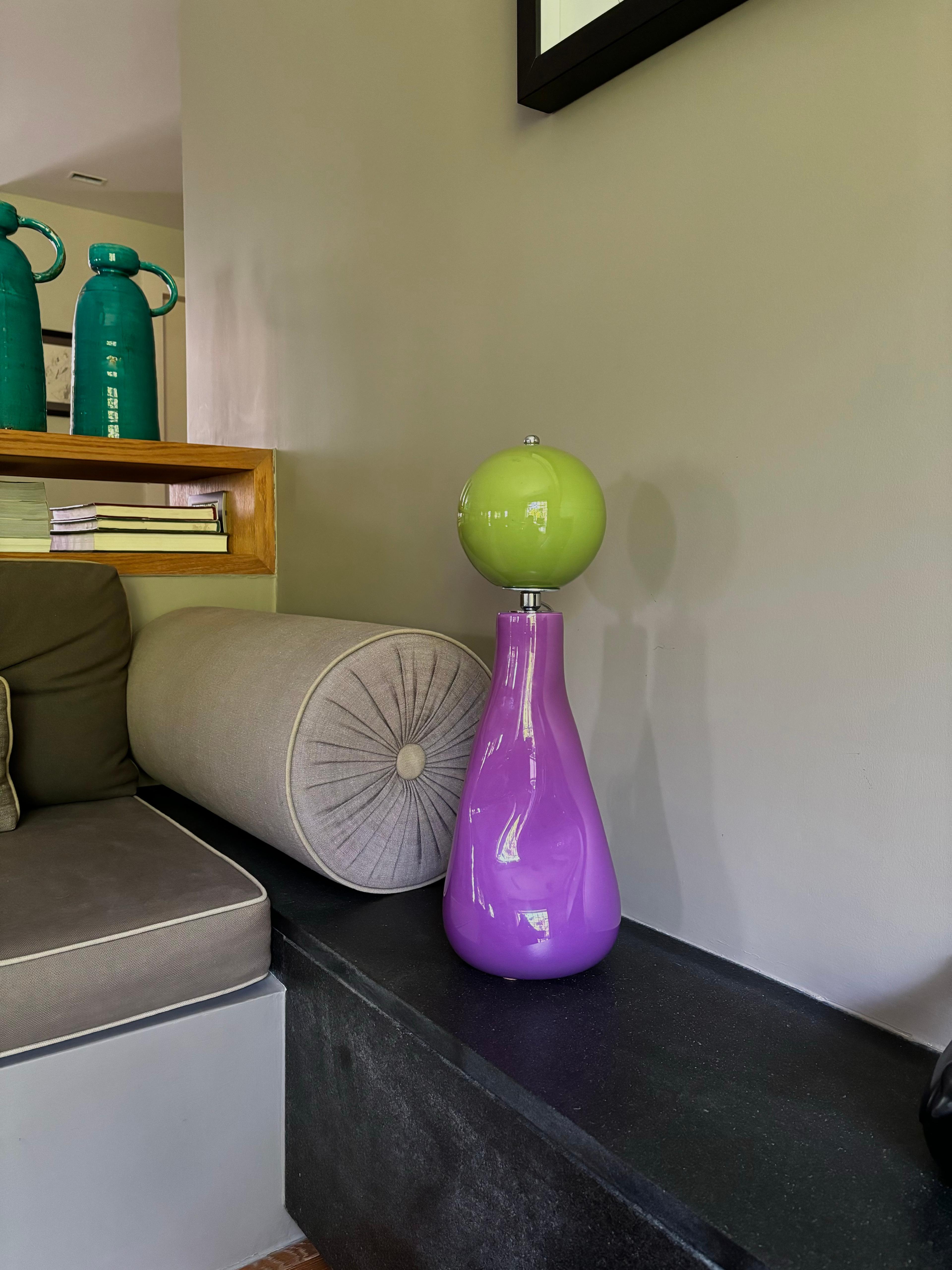 Purple & Green