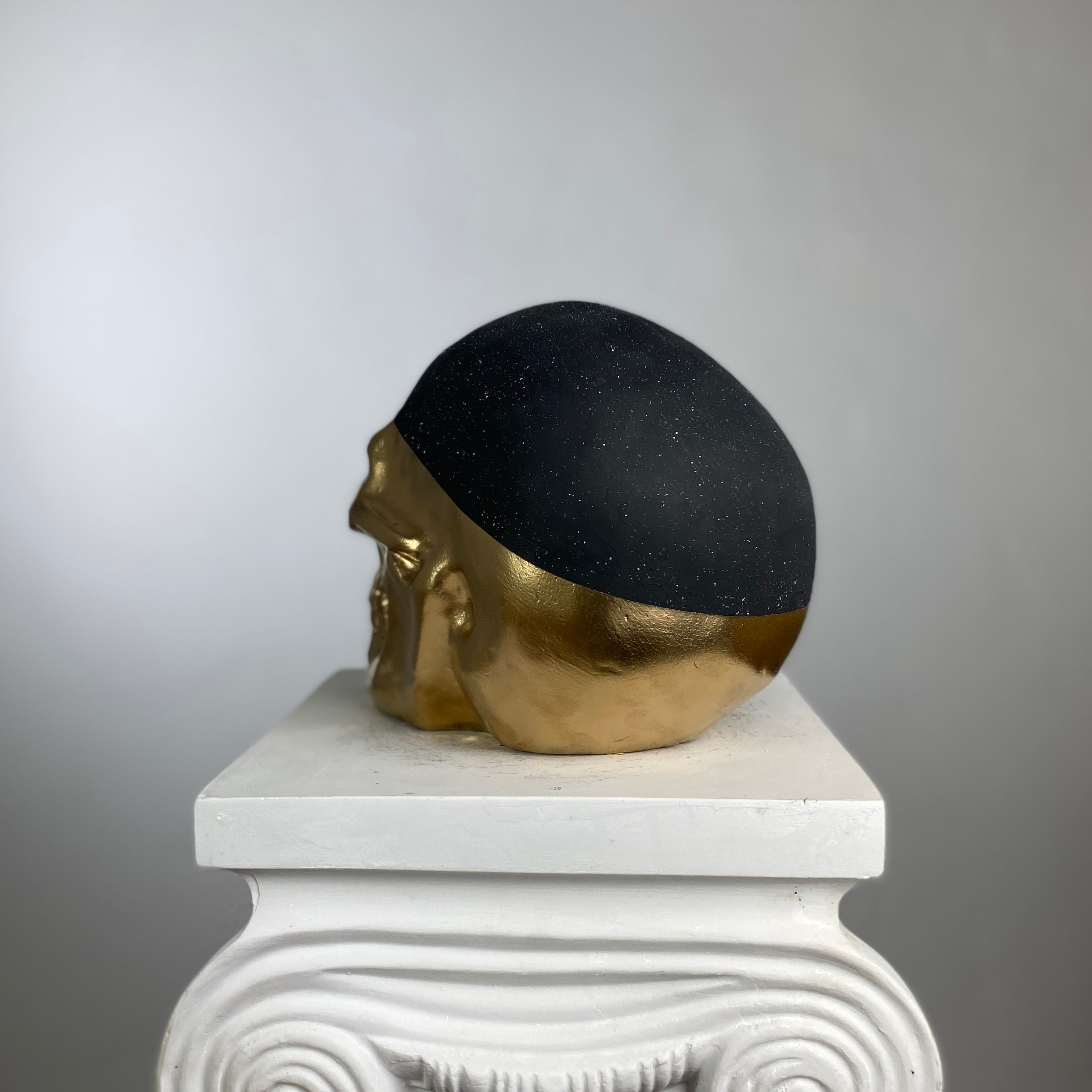 Skull Gold Dip Heykel
