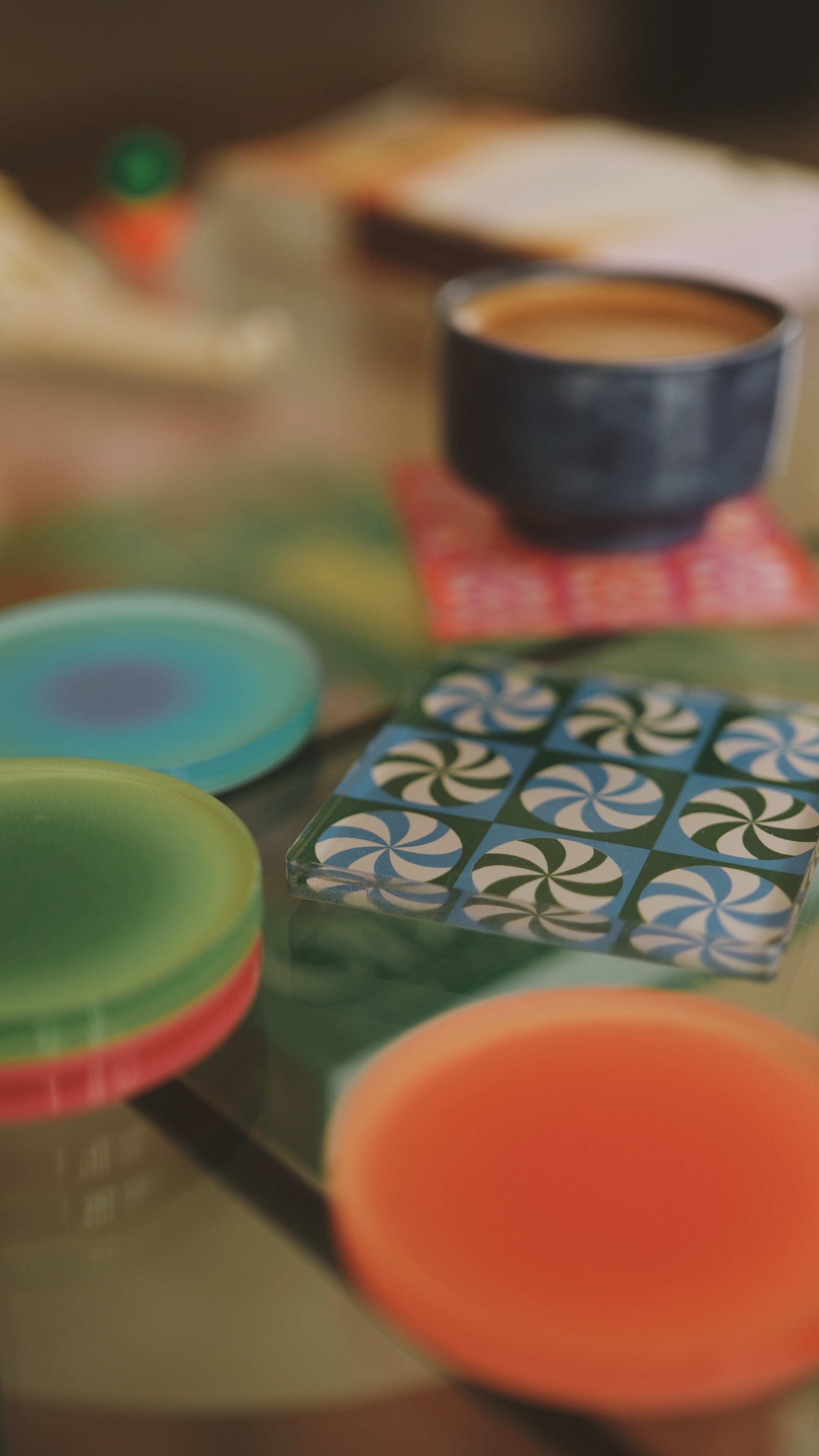 Aura of Joy Bardak Altlığı 4'lü Set