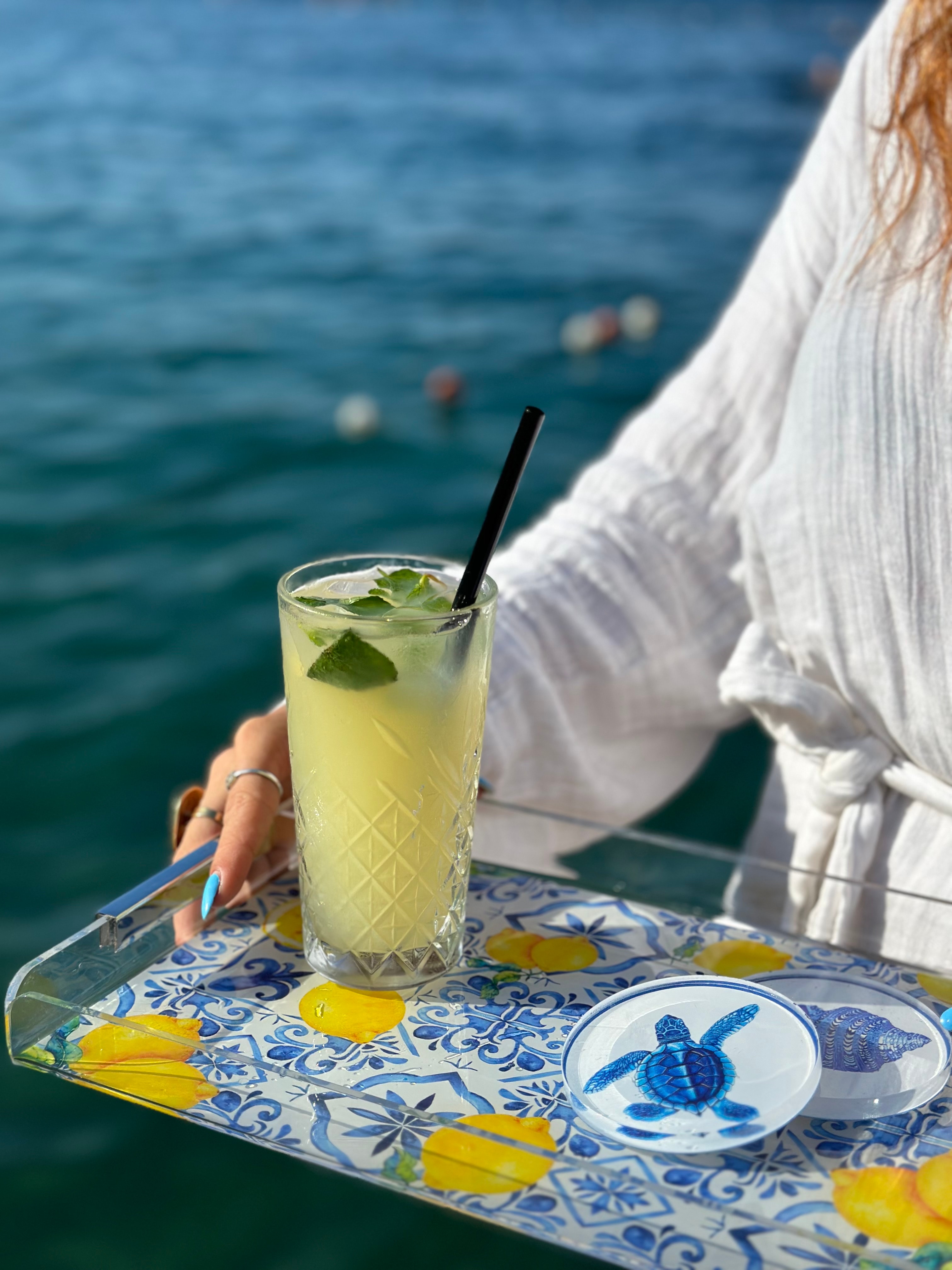 Limoncello Büyük Tepsi