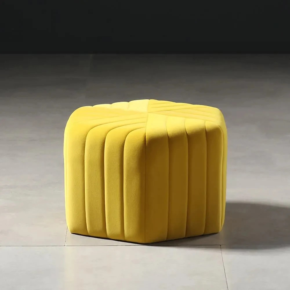 Hexa Puf - Sarı
