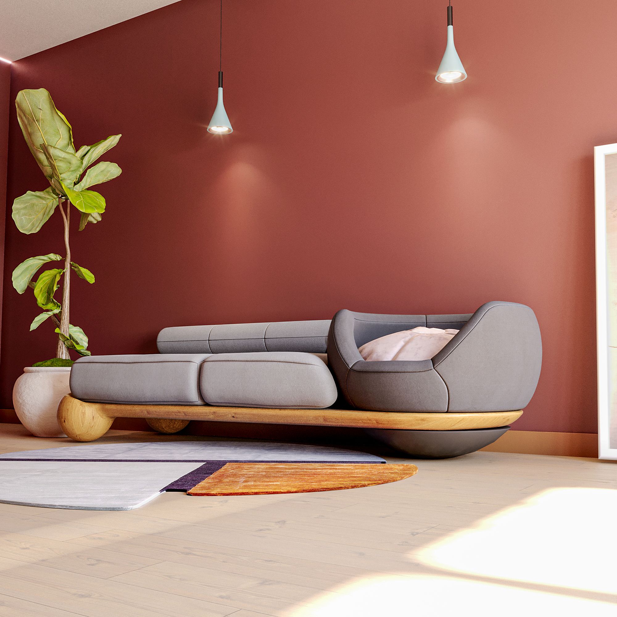 Cupper Sofa