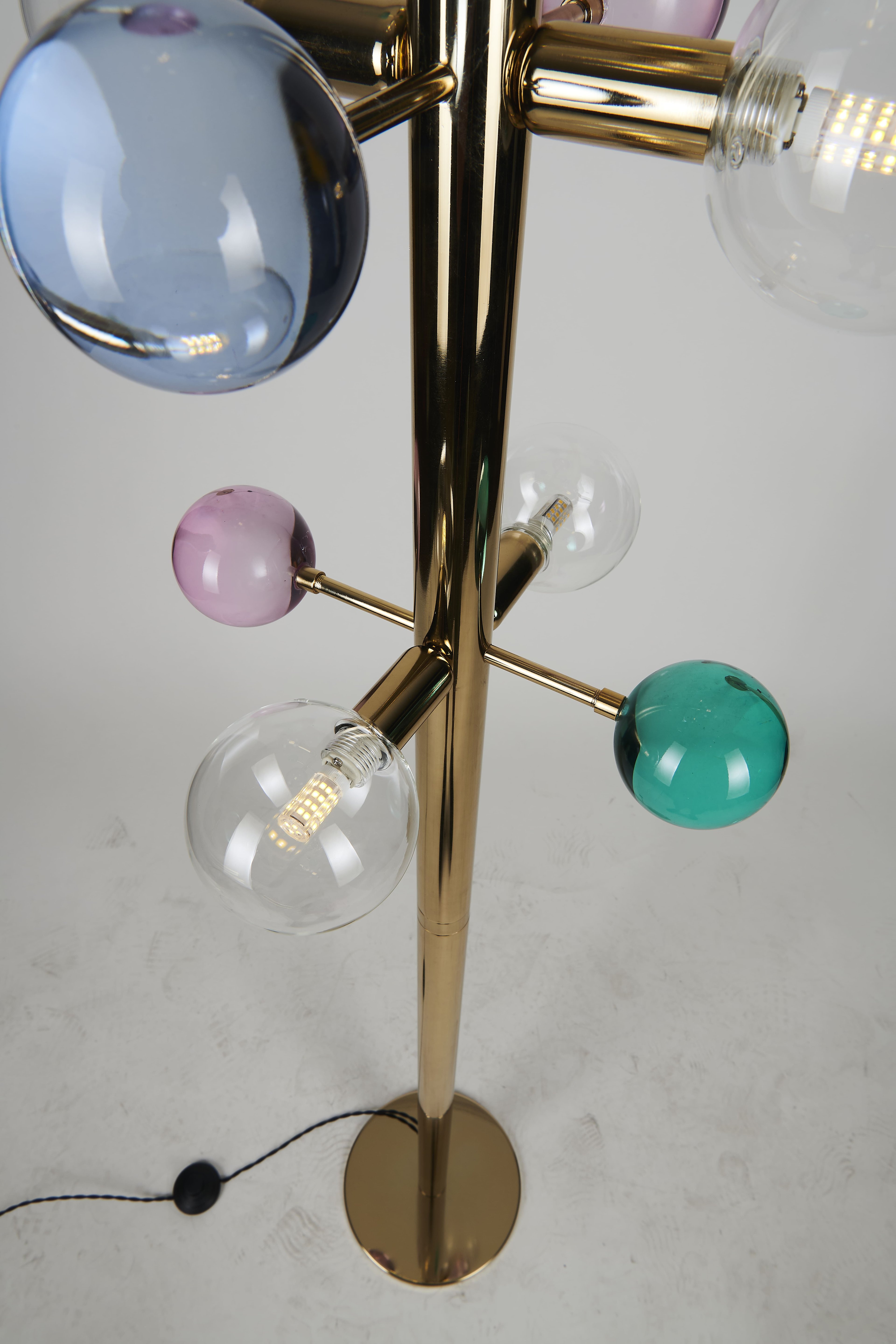 Soft Bubble Lamp Lambader - Soft Renkli