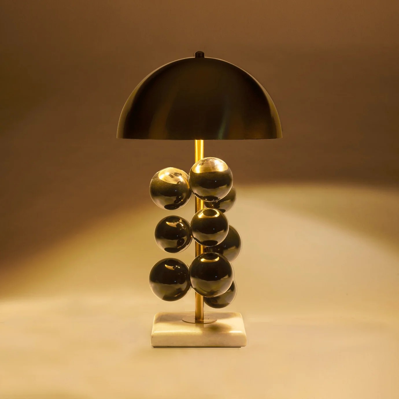 Bubble Lamp Soft Masaüstü Aydınlatma - Siyah