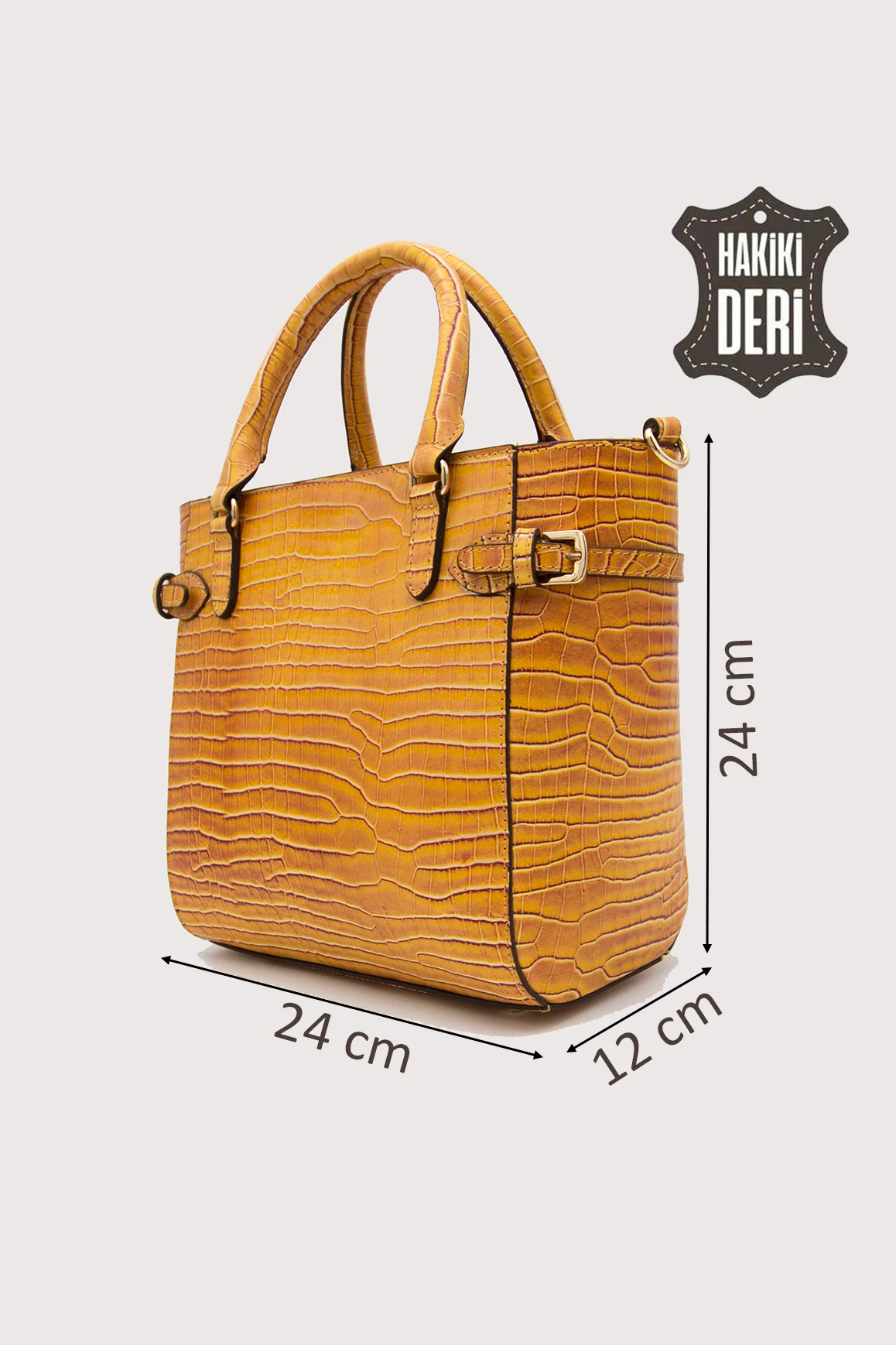 Hakiki Deri Kadın El Çantası SMR7922 - Simore