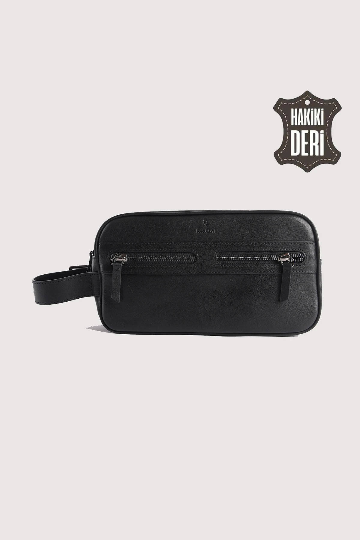 Hakiki Deri Erkek Takım Çantası SMR8518 - Siyah