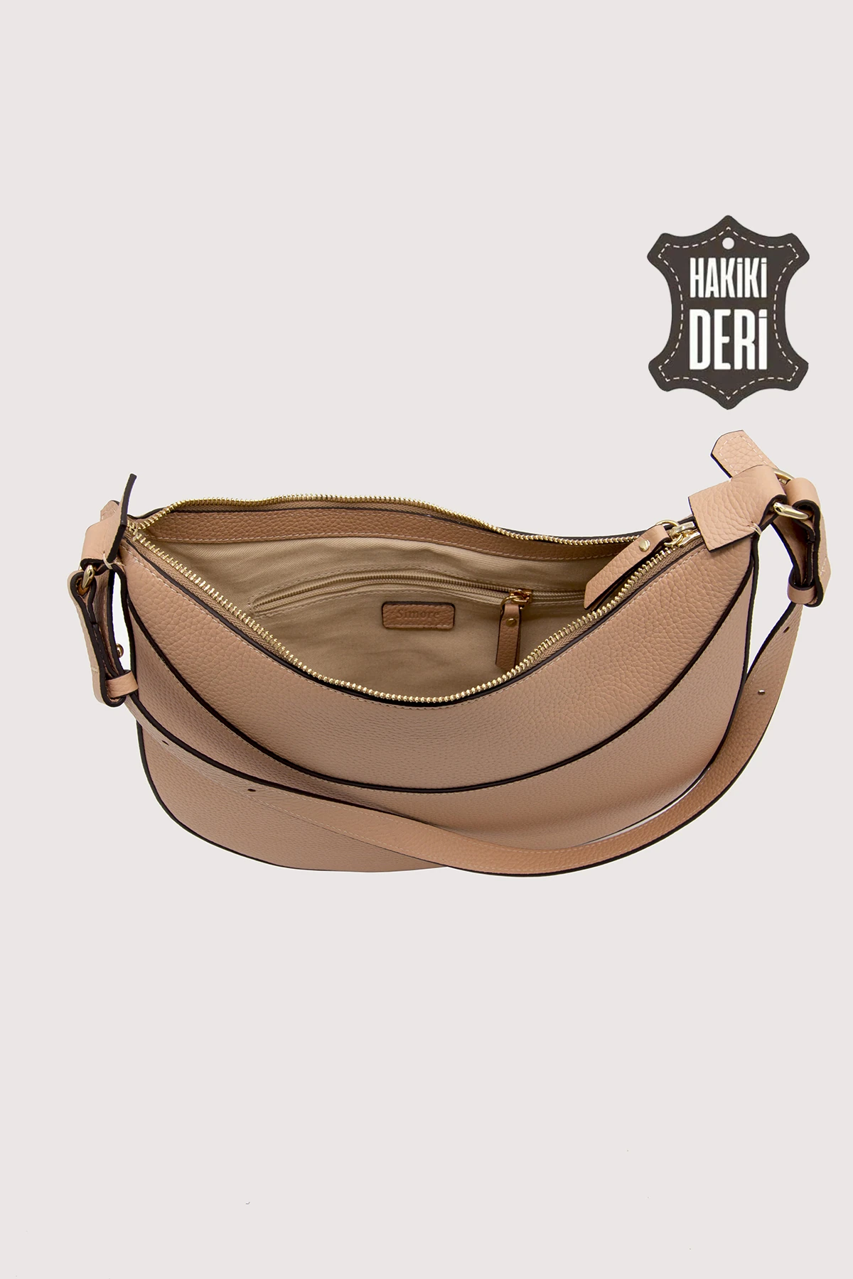 Hakiki Deri Kadın Omuz Çantası SMR9416
