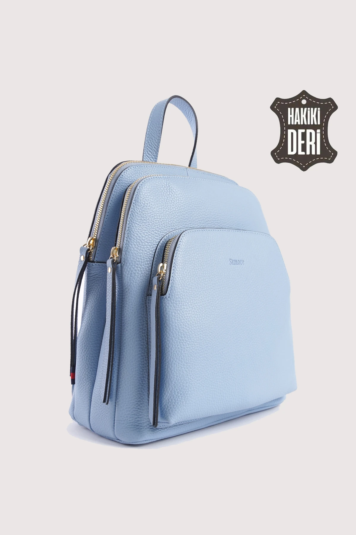 Hakiki Deri Kadın Sırt Çantası SMR9209