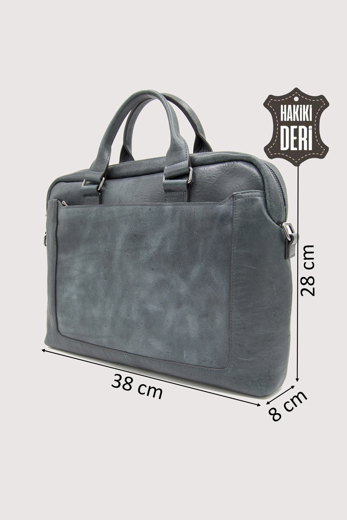 Hakiki Deri Laptop Evrak Çantası SMR7644 - Simore