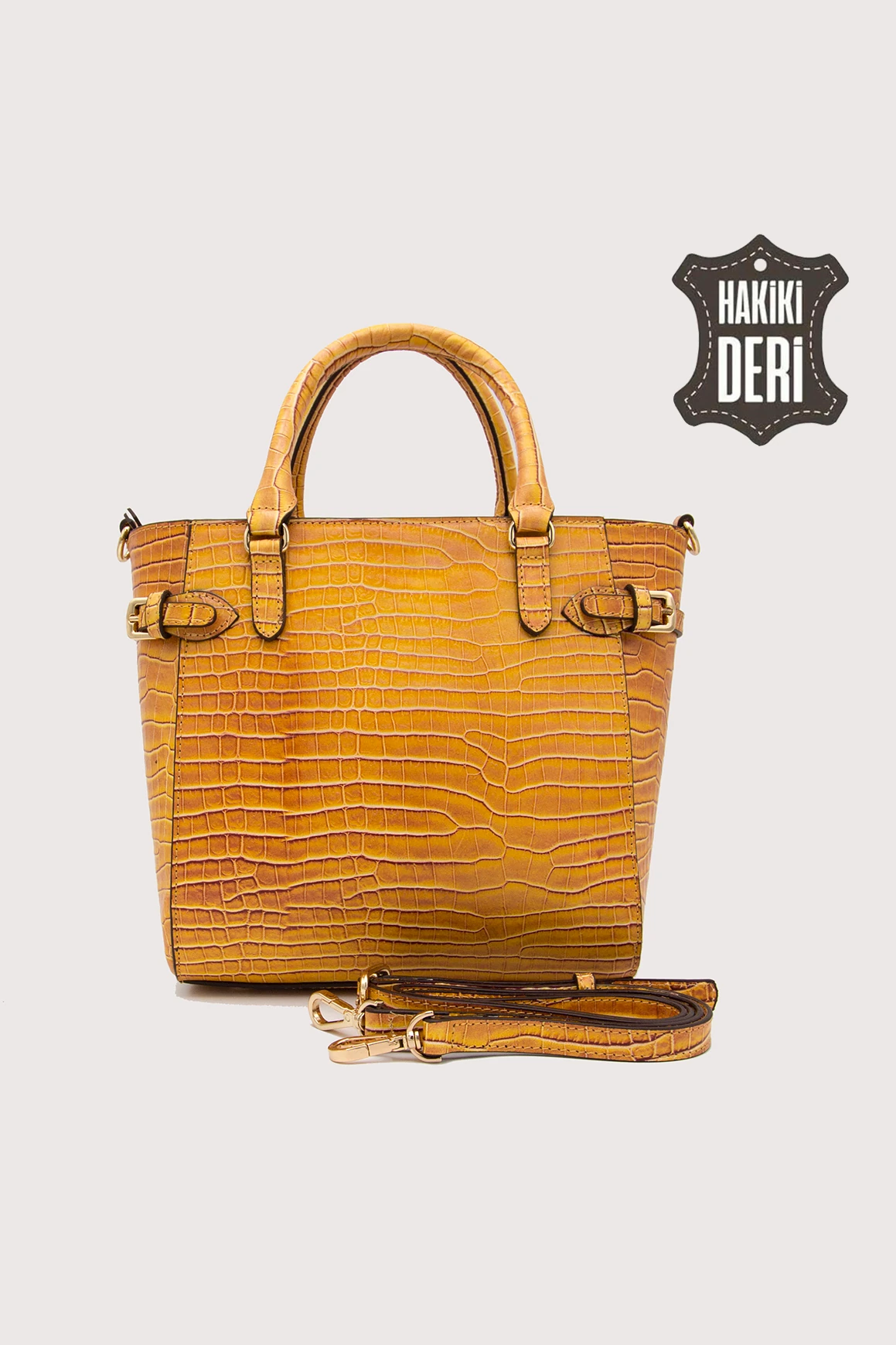 Hakiki Deri Kadın El Çantası SMR7922 - Simore