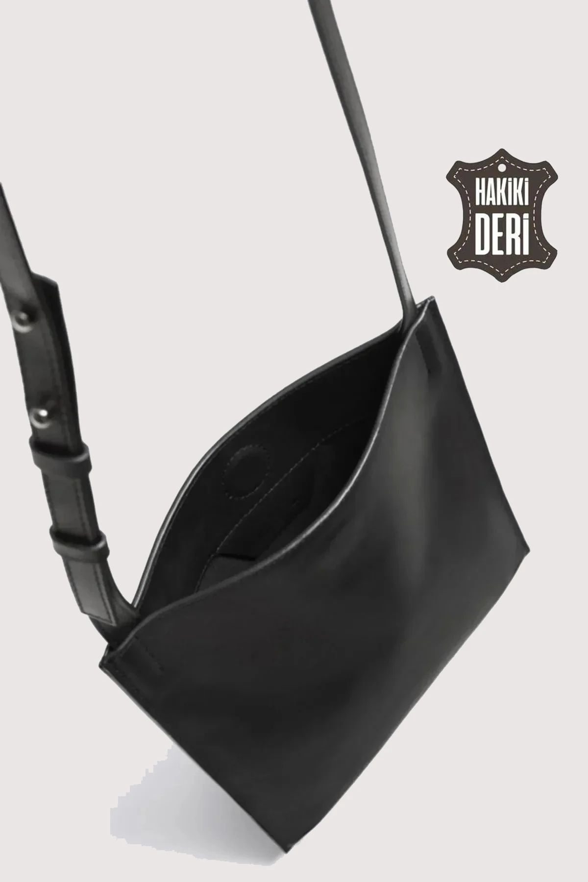 Hakiki Deri Kadın Omuz Çantası SMR8978