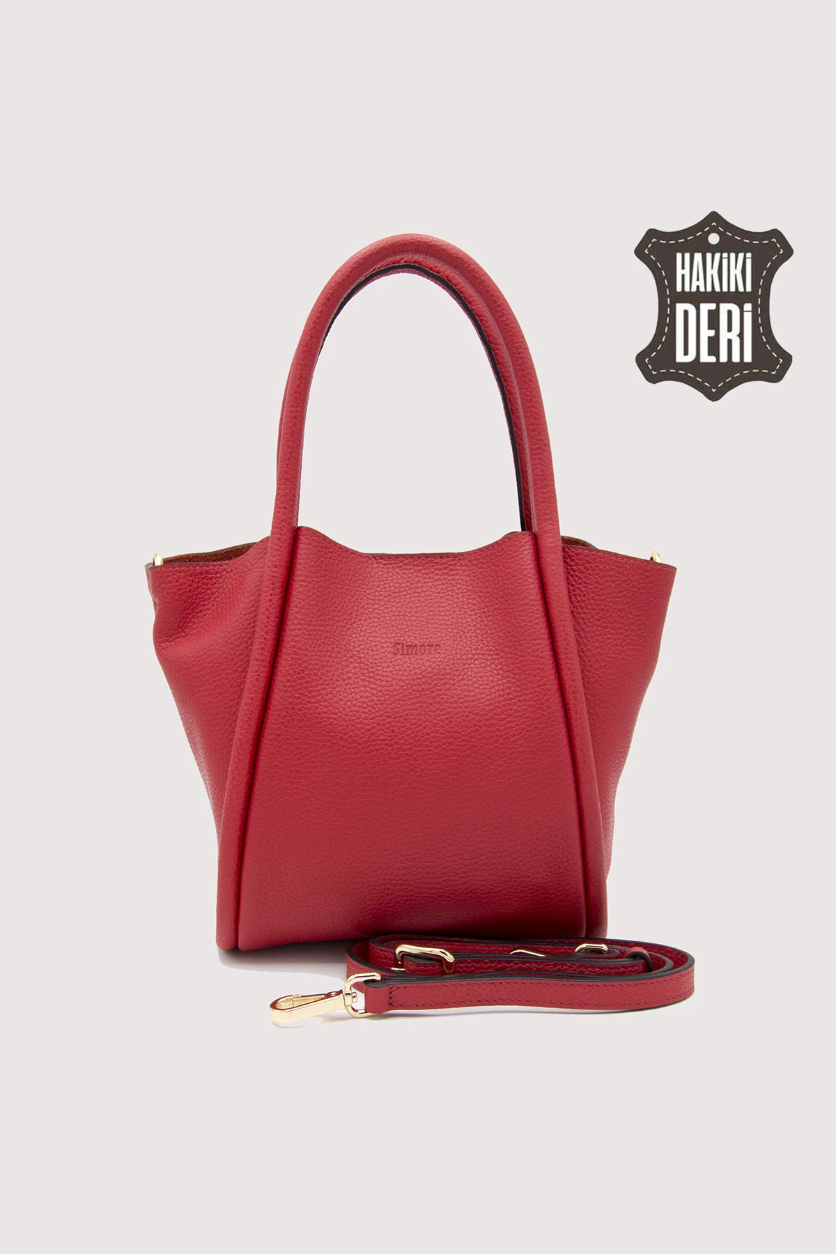 Hakiki Deri Kadın Organizerlı El Çantası SMR9206