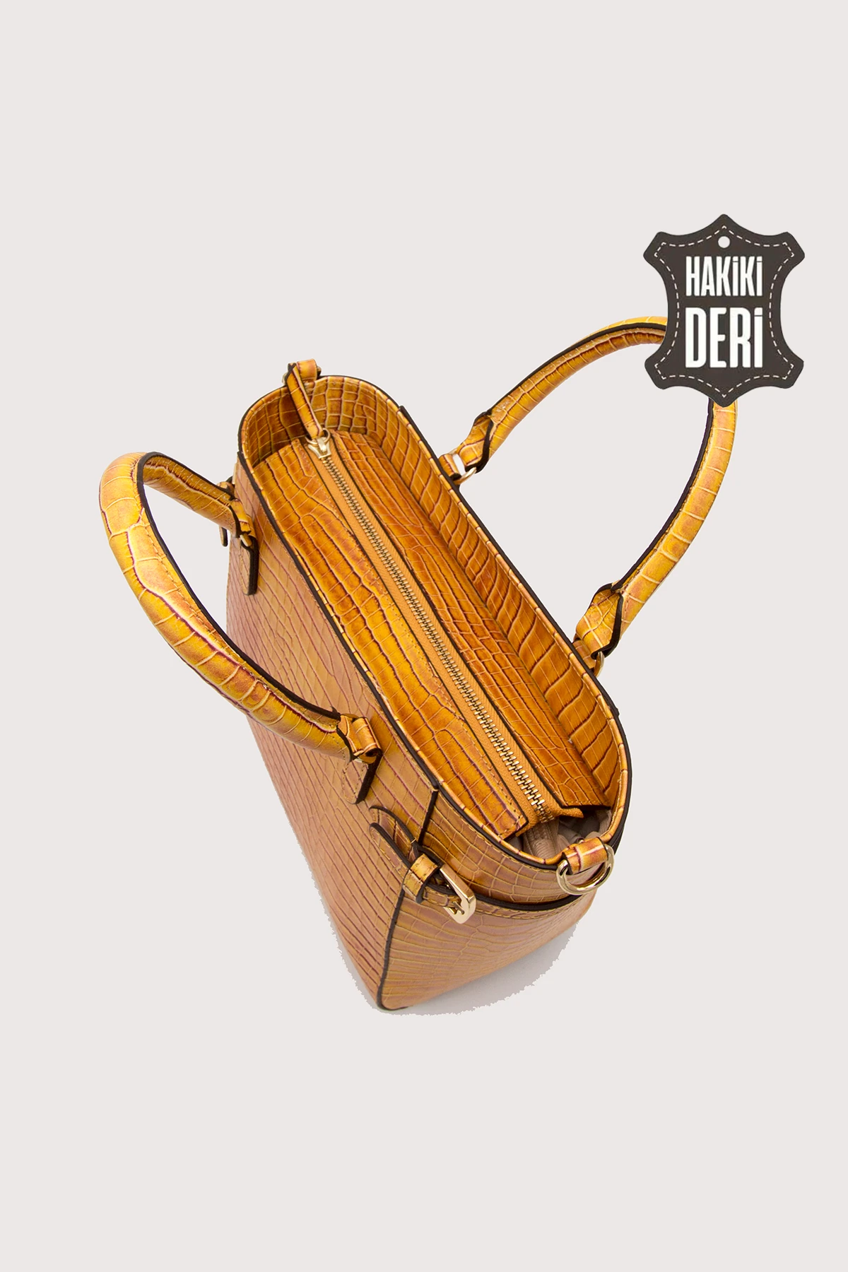 Hakiki Deri Kadın El Çantası SMR7922 - Simore