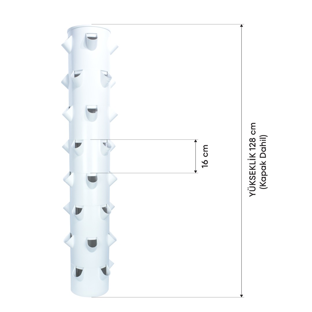 Dikey Hidroponik Sistem Set-2