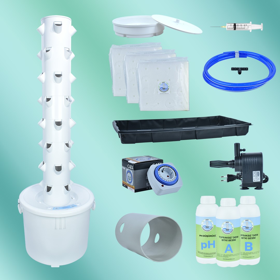 Dikey Hidroponik Sistem Set-2