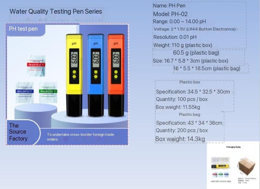 Ph Meter TDS & EC Meter