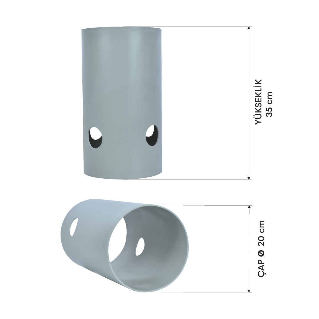 Dikey Hidroponik Sistem Set-4