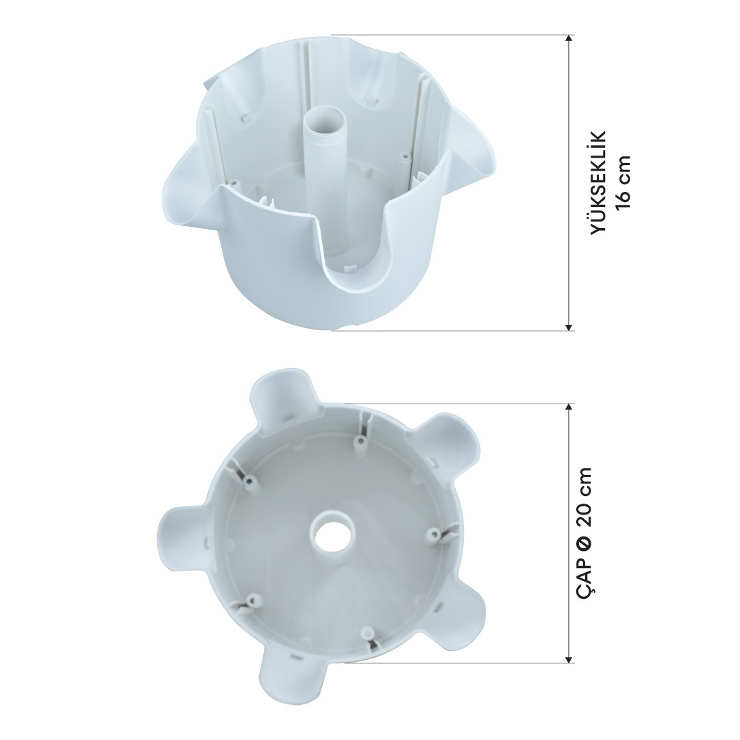 Dikey Hidroponik Sistem Set-2