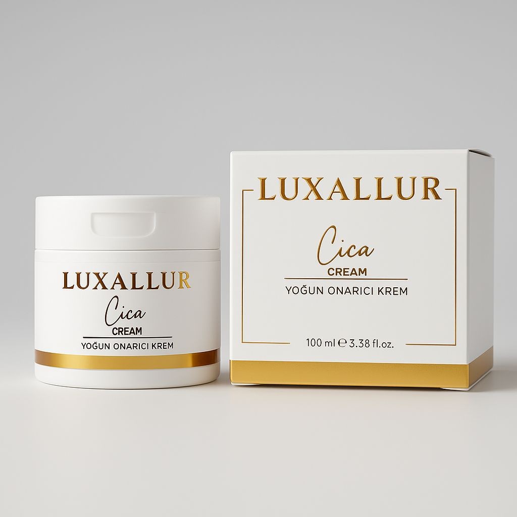 LUXALLUR Çatlak-tahriş Olmuş El-yüz Ve Tüm Ciltler Için Yoğun Onarıcı Bakım Kremi- Cica Özlü 100ml