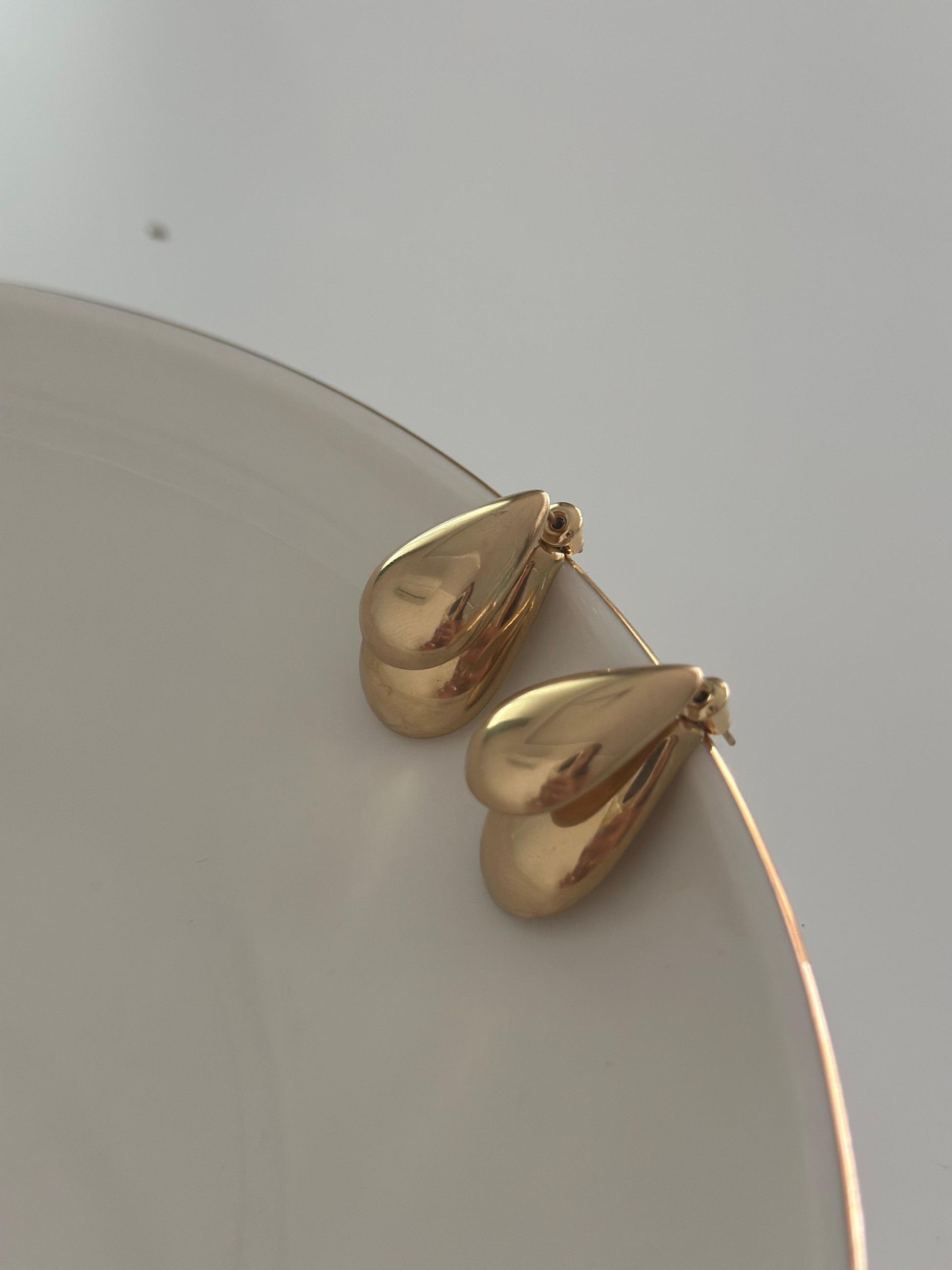 ÇİTF DAMLA ÇELİK GOLD KÜPE