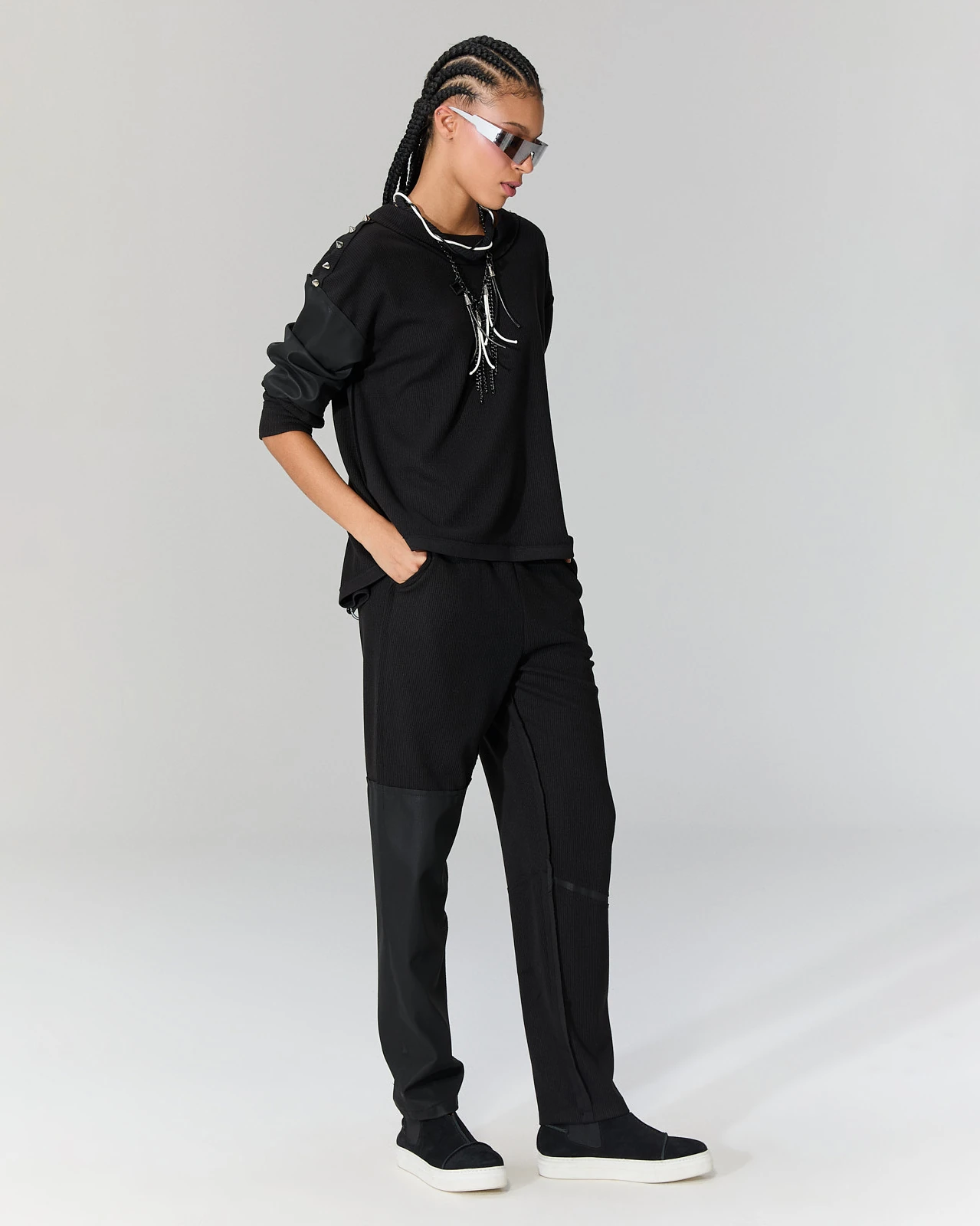 Fermuar Detaylı Triko