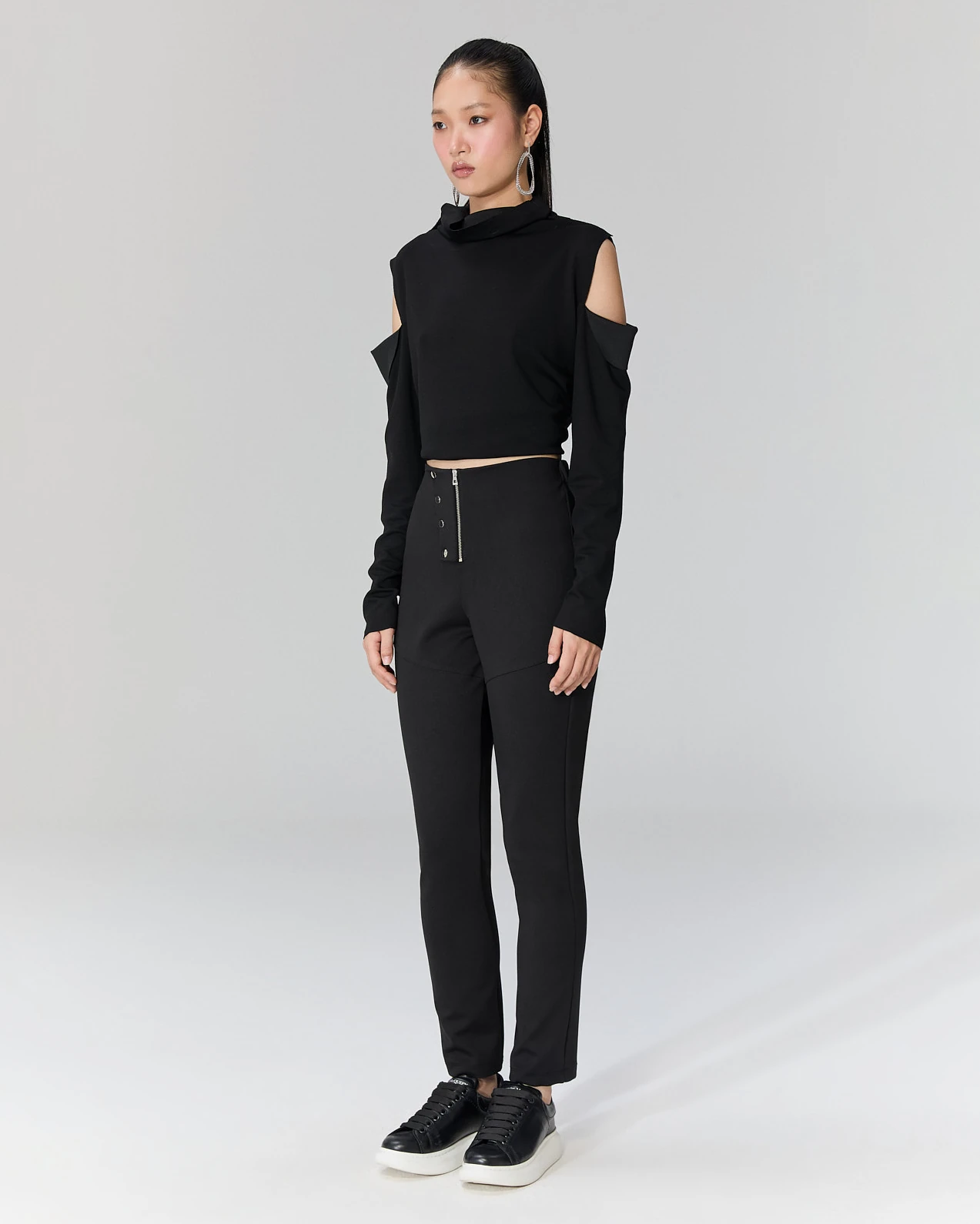 Omuz Detaylı Balıkçı Bluz