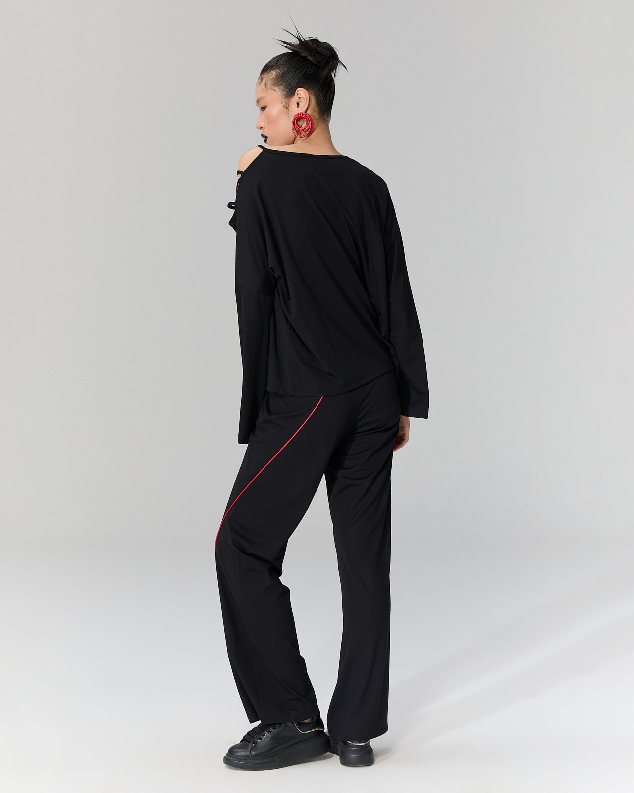 Şerit Detaylı Pantolon
