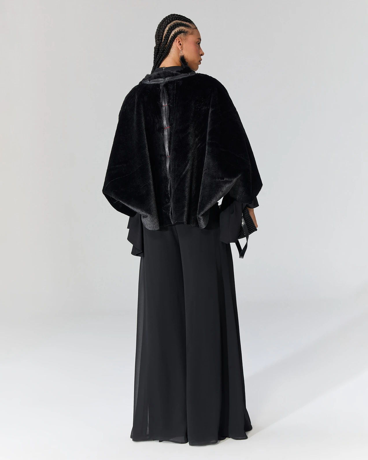 Çift Taraflı Peluş Ceket