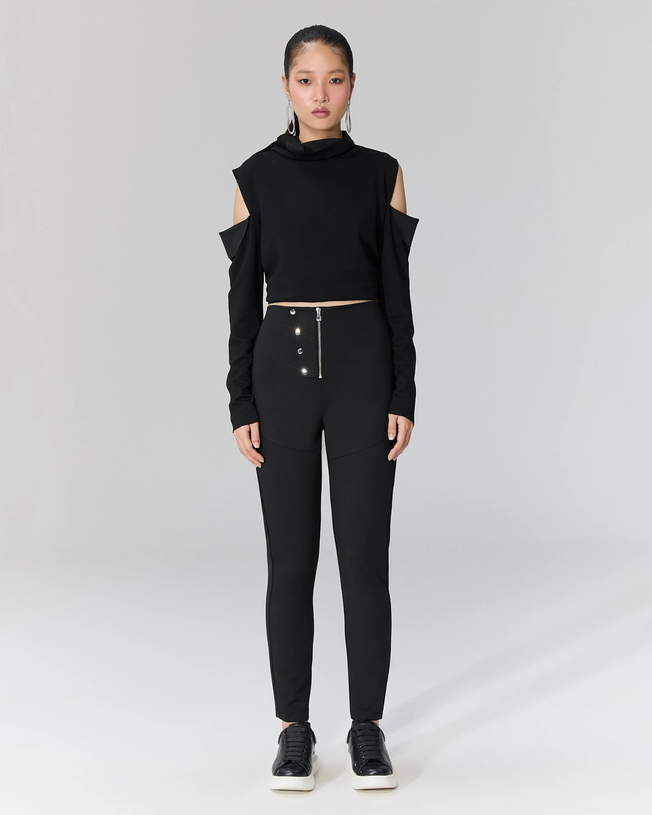 Omuz Detaylı Balıkçı Bluz