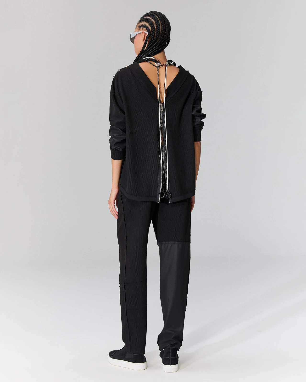 Fermuar Detaylı Triko