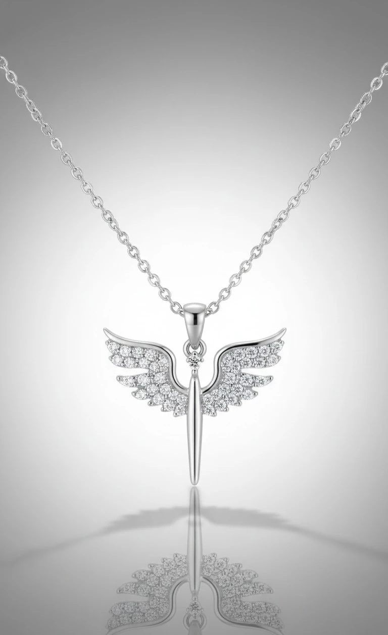 Koruyucu Meleğim: Saf Işıltı Kolye