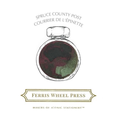 Ferris Wheel Press 38 ml Şişe Mürekkep Spruce County Post