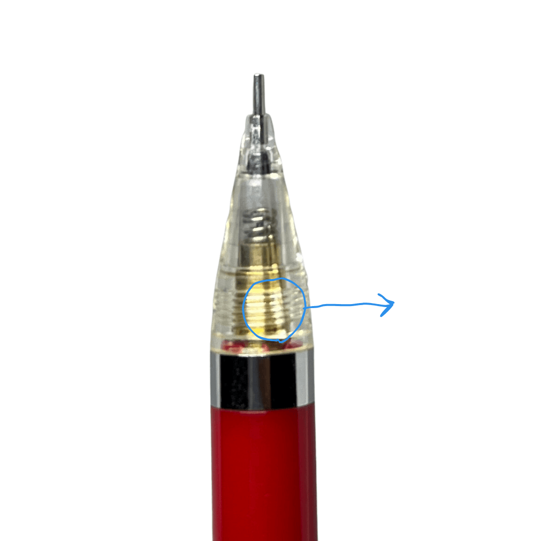 Ohto Piston Sharp Mechanical Pencil 0.5 MM Brown