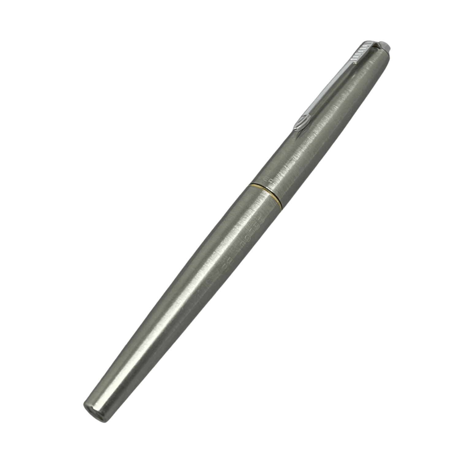 Parker 45 Stainless Steel Fountain Pen M Nib