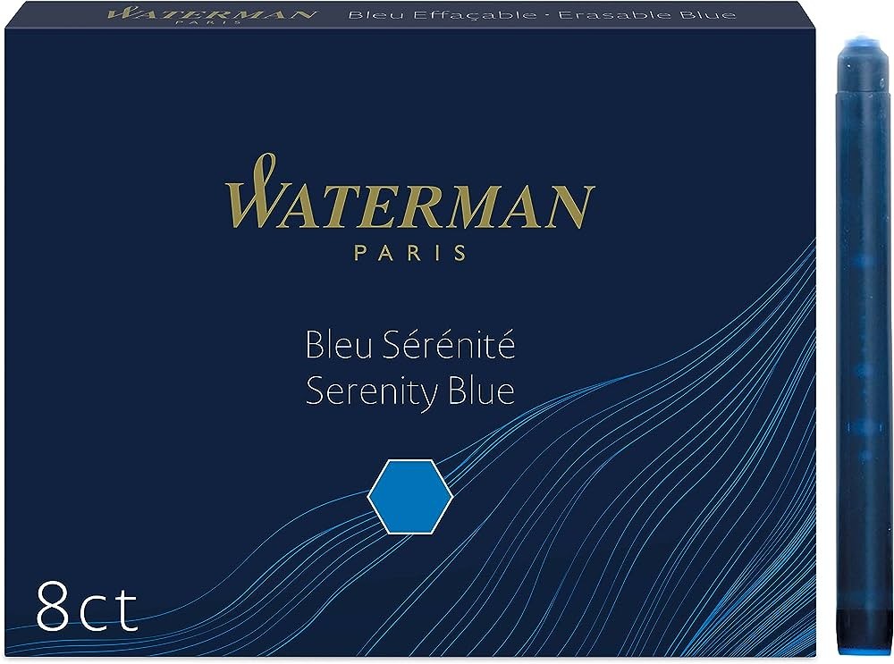 Waterman Dolma Kalem Kartuşu Mavi