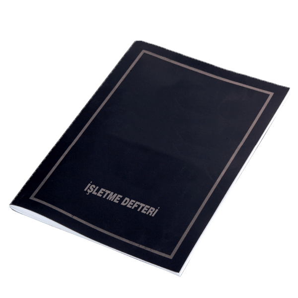 Gülpaş İşletme Defter Gelir Gider Plstik Kapak 40 YP