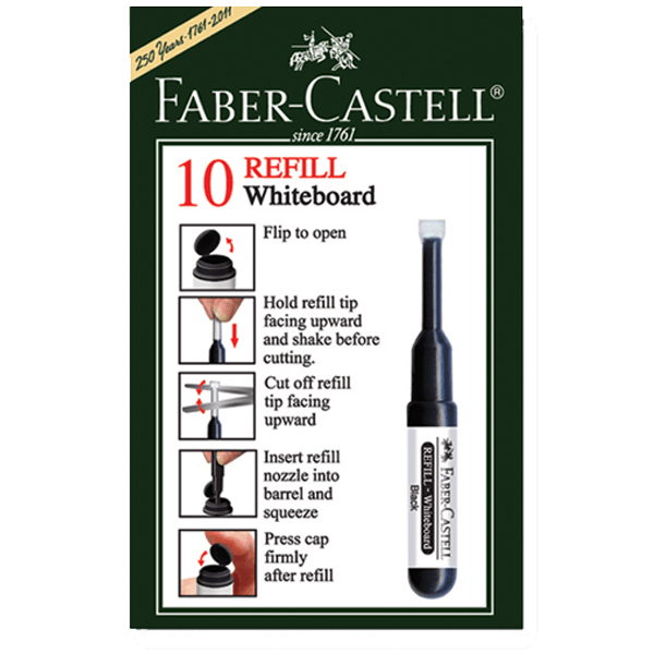 Faber-Castell Tahta Kalem Mürekkebi W20 Siyah 25 43 99