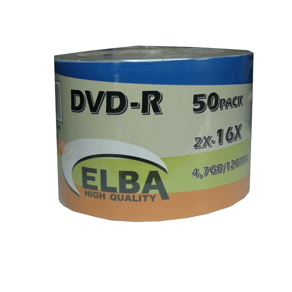 Elba DVD-R 4.7 GB / 120 DK Shrink 50 Lİ