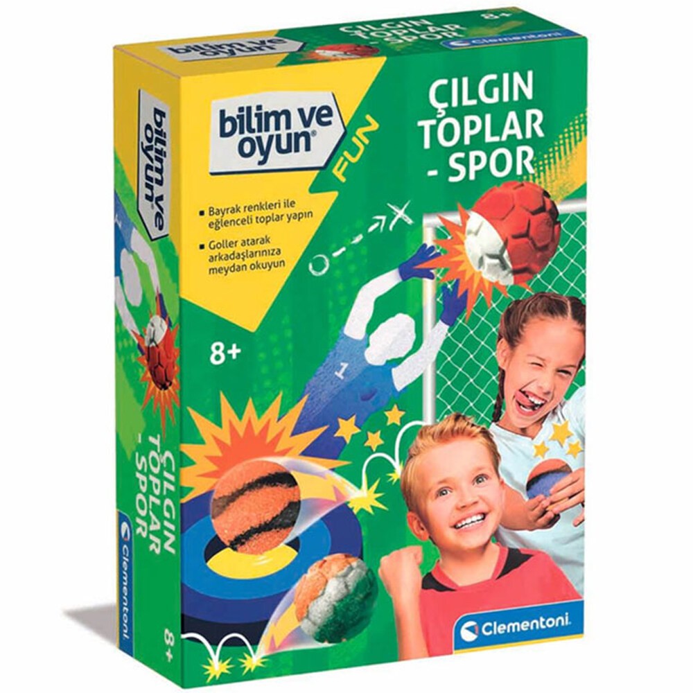 Clementoni Çılgın Toplar - Spor - Bilim ve Oyun