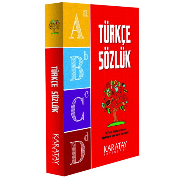 4E Sözlük Türkçe Karton Kapak 1.Hamur Karatay Yayınevi