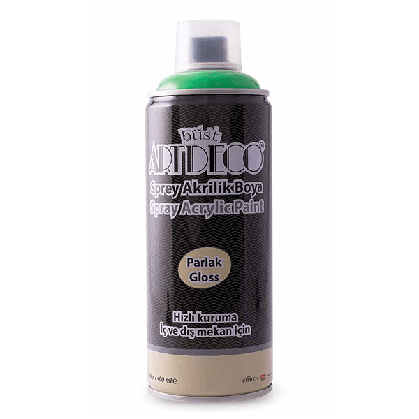 Artdeco Akrilik Sprey Boya 400 ML Elma Yeşil Y-400-530