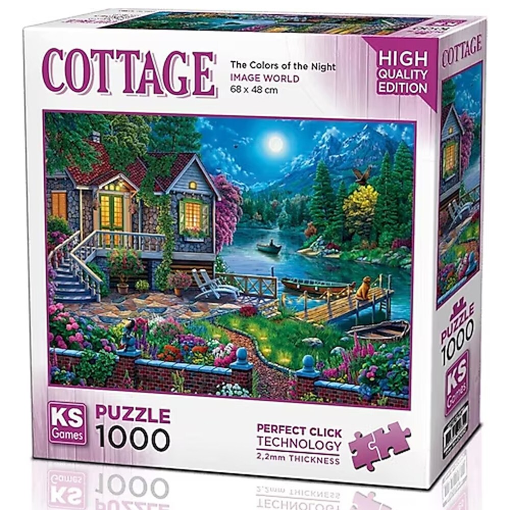 Ks Games Puzzle 1000 The Colors Of The Night 20680