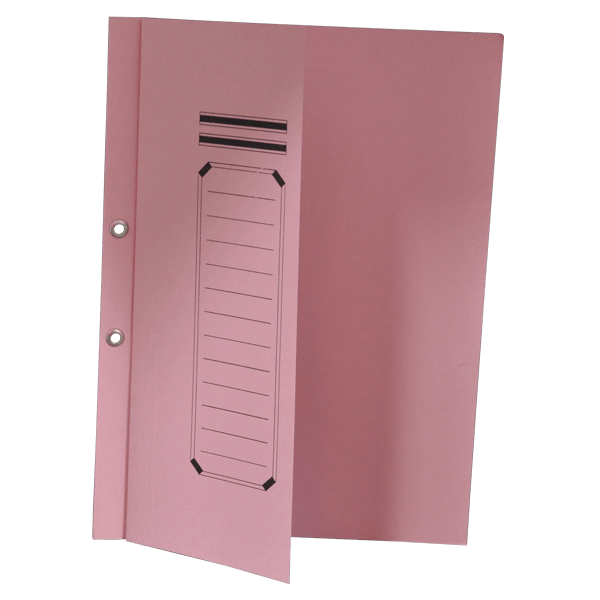 Bafix Yarım Kapak Dosya Karton Pembe