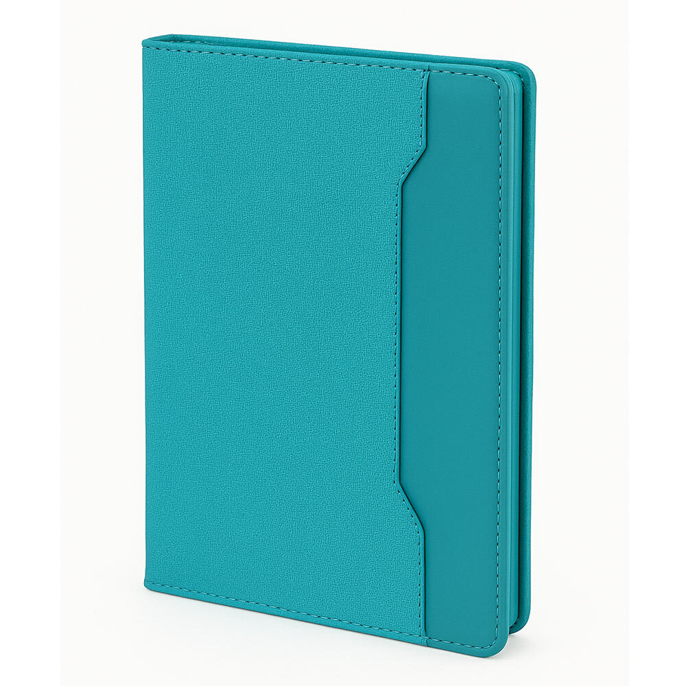 308123 KORU TURKUAZ TARİHSİZ DEFTER (15X21 CM)