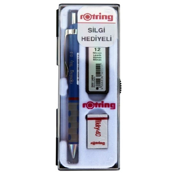 Rotring Okul Seti Versatil+Min Silgi Hediyeli 0.5 MM Bordo RO-KK07-05