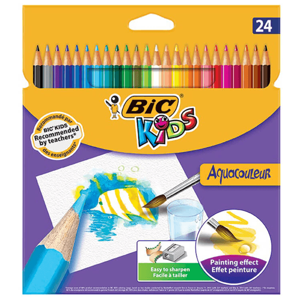 Bic Kuru Boya Karton Kutu Aquarell 24 Renk 8575633