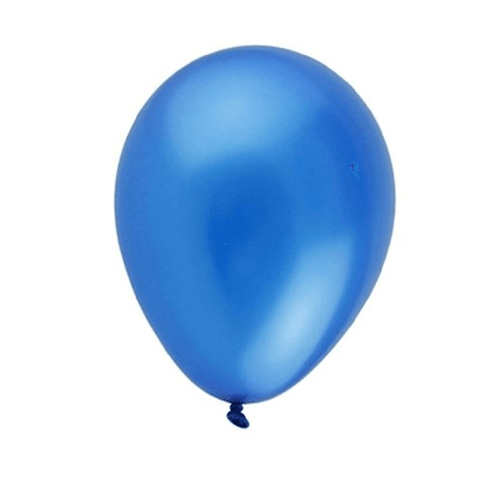 Balonevi Balon Metalik Mavi 100 Lü